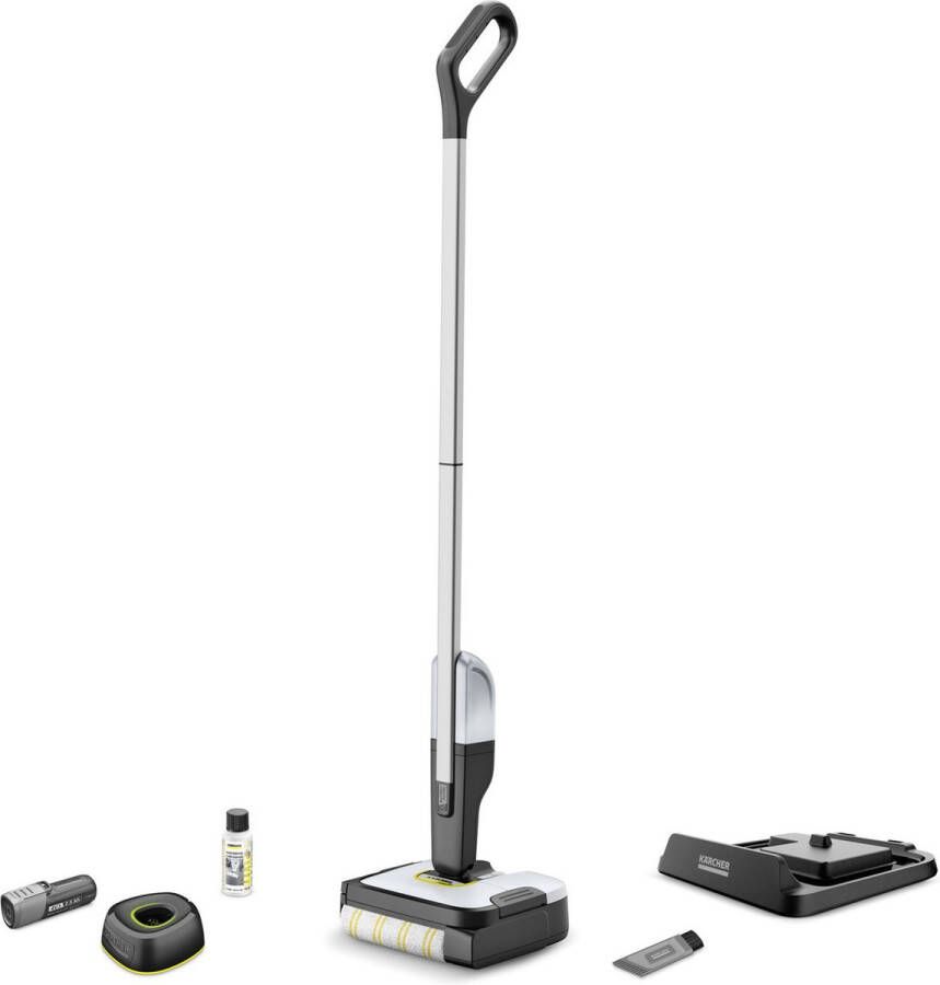 Kärcher Floor Cleaner FC 2-4 Battery Set Draadloze Harde Vloer Reiniger incl. verwisselbare accu en lader 70m² per acculading Accuduur 20 min