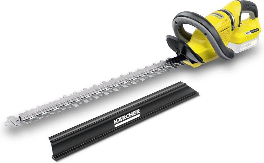 Kärcher HGE 50 Accu Heggenschaar 18 Volt tot 324m per acculading Exclusief accu en lader 50 cm zwaardlengte