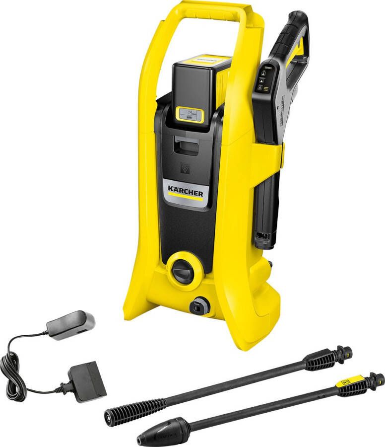 Kärcher K 2 Battery Hogedrukreiniger SET Inclusief accu (36 V 5.0 Ah) 110 bar wateropbrengst 340 l u