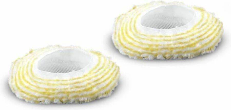 Kärcher KARCHER 2 kappen voor ronde borstel Compatibel met EasyFix stoomreinigers (SC 1 SC 2 SC 3 SC 3 Deluxe SC 4 SC5 Iron Plug)