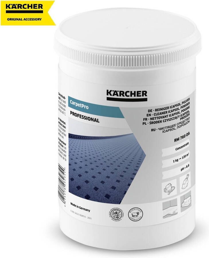 Kärcher Karcher CarpetPro Tapijtreinigingsmiddel RM 760 poeder 6.295-849.0 62958490