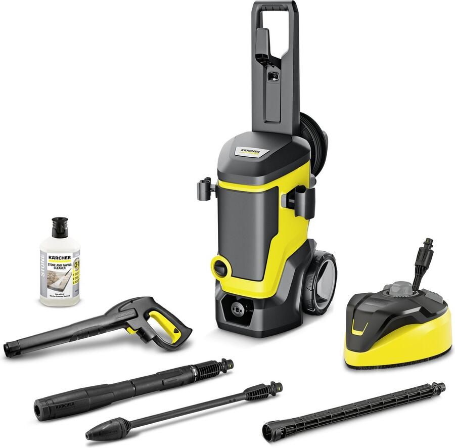 Kärcher K 7 WCM Premium home hogedrukreiniger Oppervlaktereiniger T 7 Plus Haspel 180 bar Wateropbrengst 600 l u Prestatie 60 m² u
