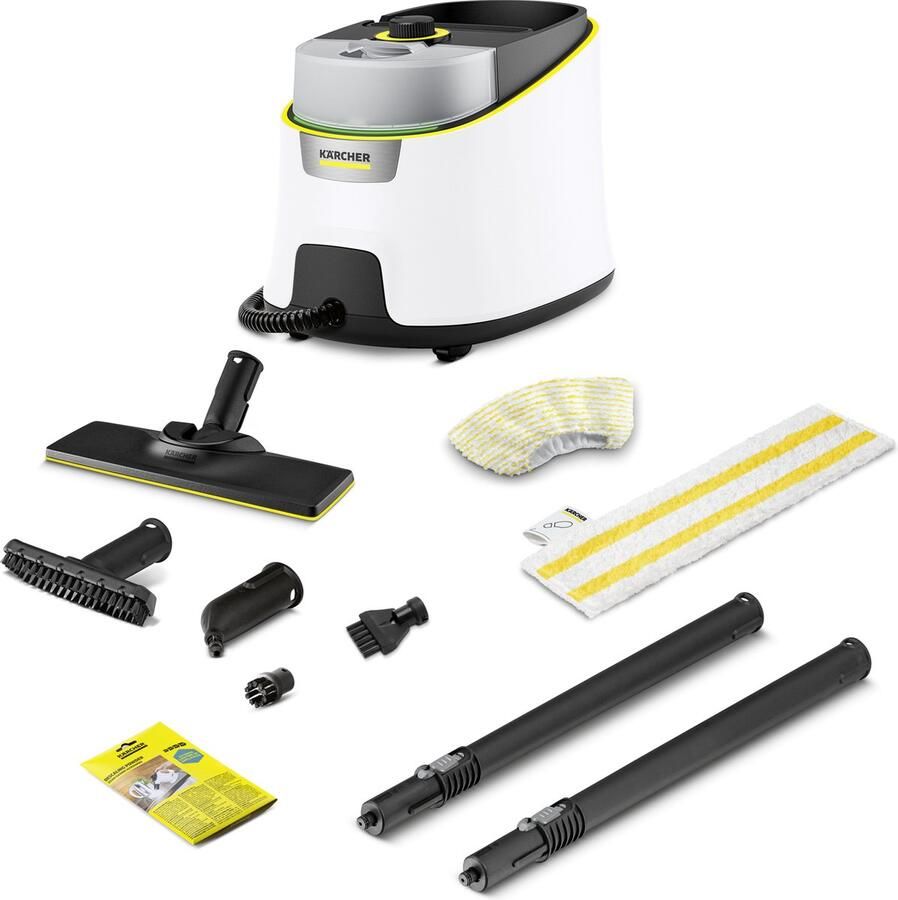 Kärcher SC 4 Deluxe Stoomreiniger 4 bar 2200 W Oppvervlakteprestatie 130 m² Reservoir 1.3 + 0.5 l Continue vulbaar
