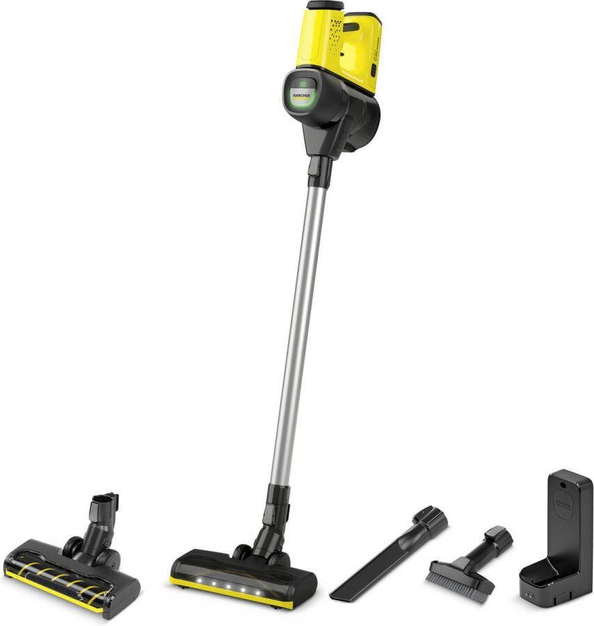 Kärcher KARCHER VC 6 Cordless Limited Edition Stille draadloze multifunctionele bezemstofzuiger Verwijderbare batterij Vermogen 250 W