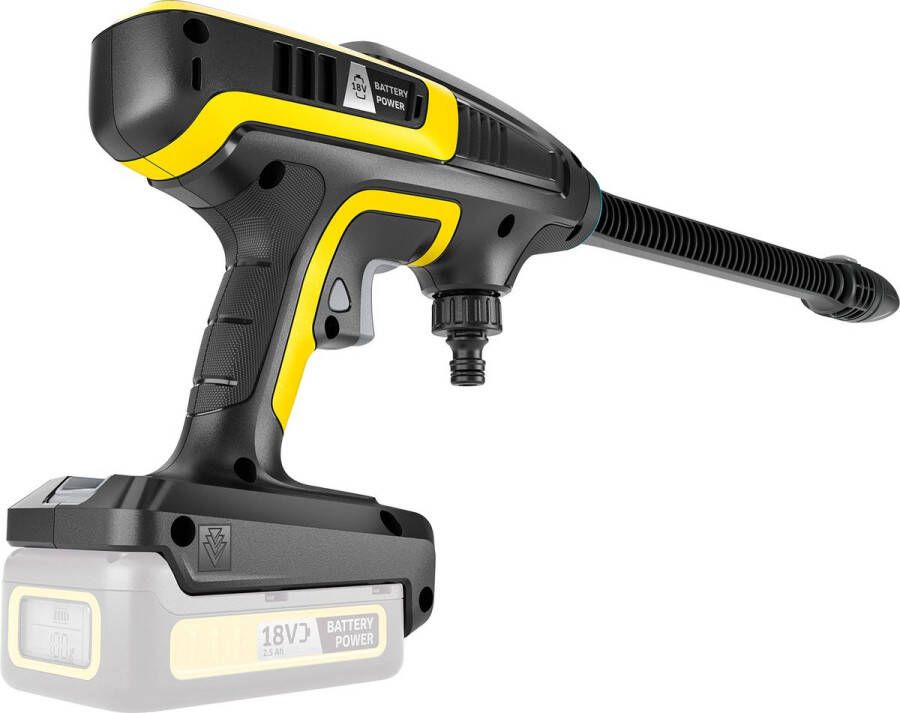 Kärcher KHB 6 Accu Hogedrukreiniger 18 Volt Exclusief Accu en lader 24 Bar