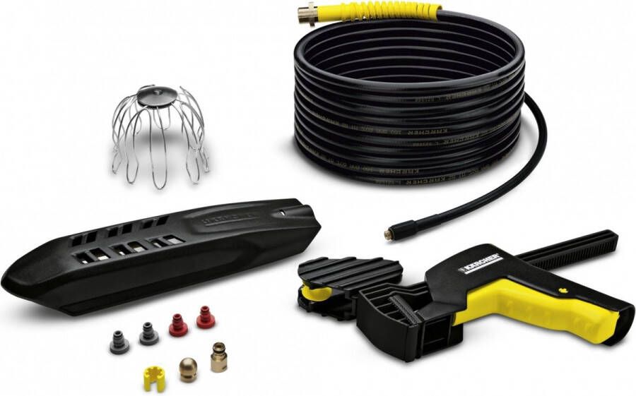 Kärcher PC 20 Dakgoot- Rioolset 20M 4 achterwaartse hogedruksproeiers