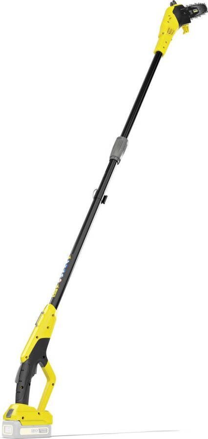 Kärcher PSW 20 Telescopische Accu Kettingzaag 18 Volt Exclusief Accu en lader 20 cm zwaard