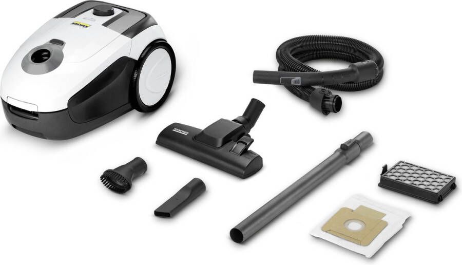 Kärcher VC 2 Stofzuiger 700 W Actieradius 7.5 m 76 dB(A) HEPA Vliesfilterzak accessoires