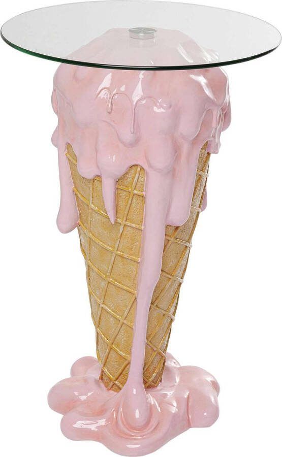 Kare Design | Bijzettafel Icecream -Ø48cm | Woonkamertafels | Bijzettafel