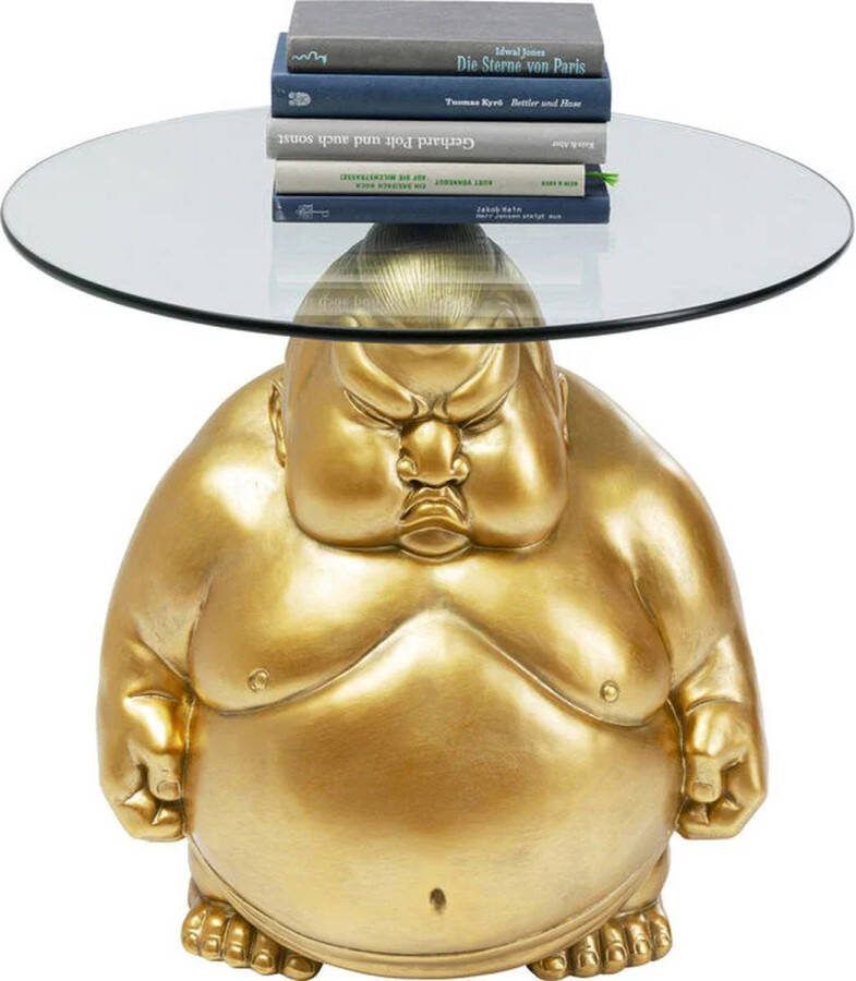 Kare Design Bijzettafel Monnik goud