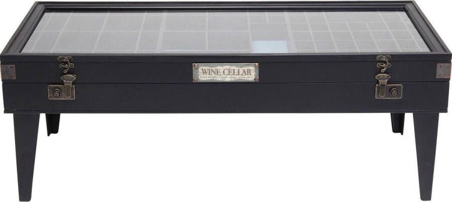 Kare Design Kare Salontafel Collector Black 122x55cm
