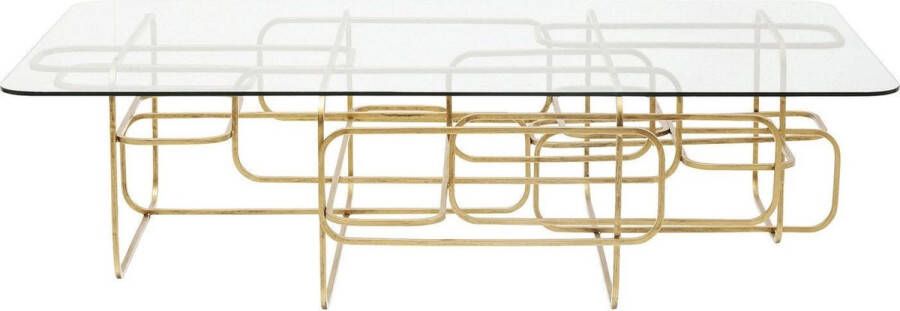 Kare Design Kare Salontafel Meander Gold
