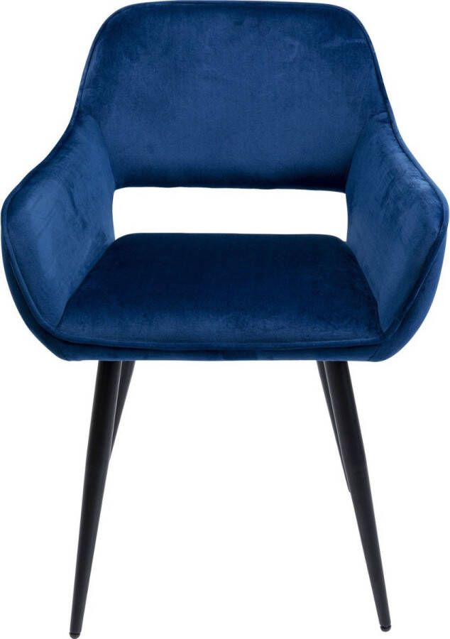 Kare Design Kare Eetkamerstoel San Francisco Blauw