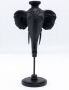 Kare Design Kare Kandelaar Elephant Head Black 49cm - Thumbnail 1