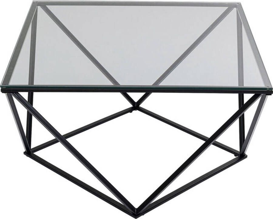 Kare Design Kare Salontafel Cristallo Black