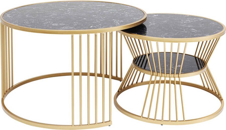 Kare Design Kare Salontafel Roma (set van 2)