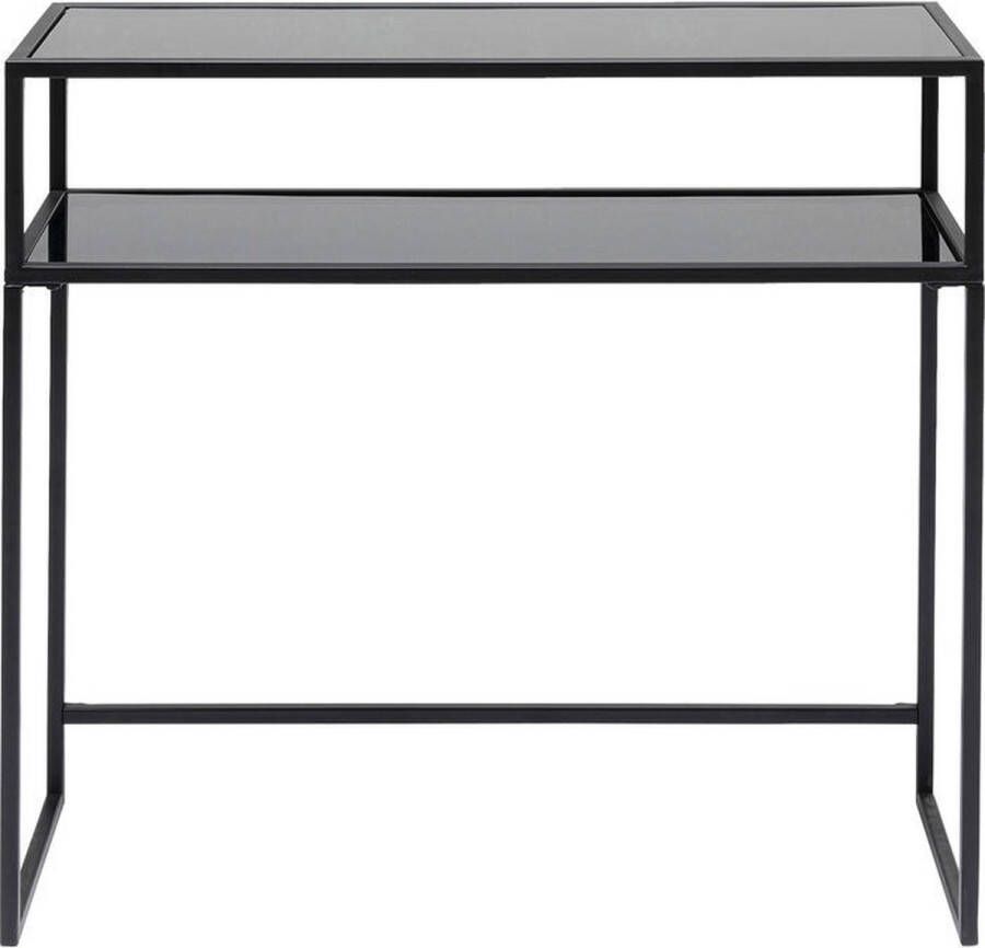Kare Design Kare Sidetable Loft Black 80x85 cm