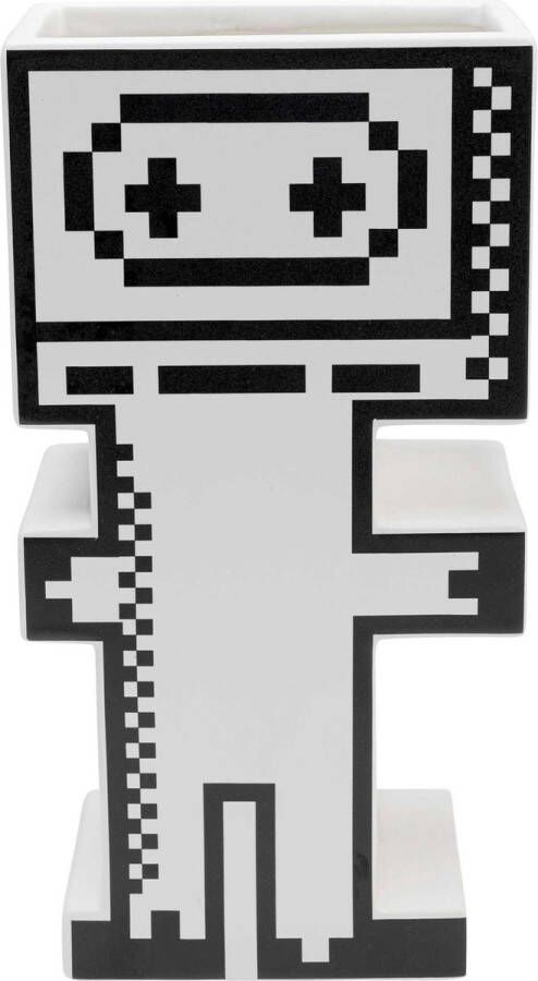 Kare Design Vaas Pixel Robot 24cm