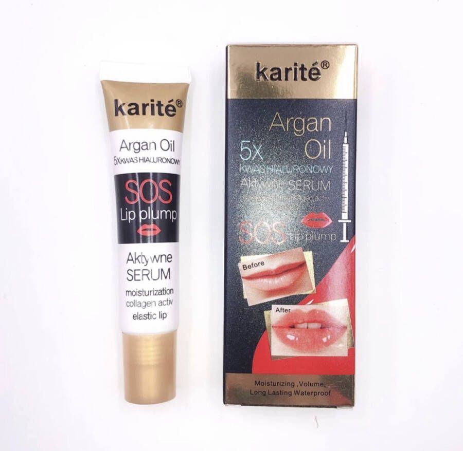 Karité Instant Volumising Lip Voller Olie Collageen Lipgloss Moisturizer Reparatie Lip Extreme Volume Essentie Lippen Enhancer Cosmetica