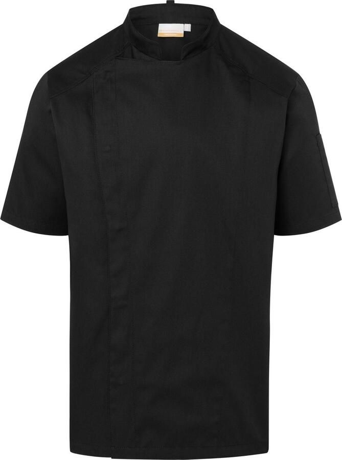 Karlowsky PASSIE Karlowsky Modern Koksbuis Short-Sleeve Zwart maat 2XL
