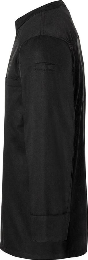Karlowsky PURE Koksbuis Lange Mouw Throw-Over Zwart maat XS