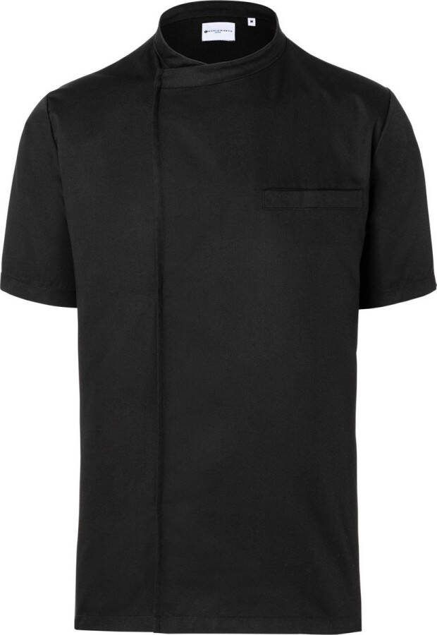 Karlowsky PURE Koksbuis Korte Mouw Throw-Over Zwart maat XXL