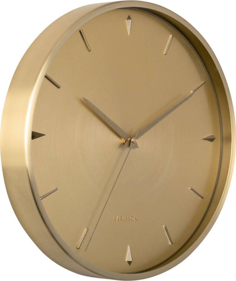 Karlsson Wall clock Jewel brushed gold