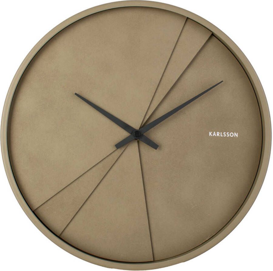 Karlsson Wall Clock Layered Lines
