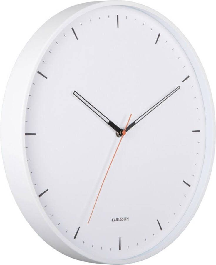 Karlsson Wandklok Calm Wit Ø40cm Wandklok Modern