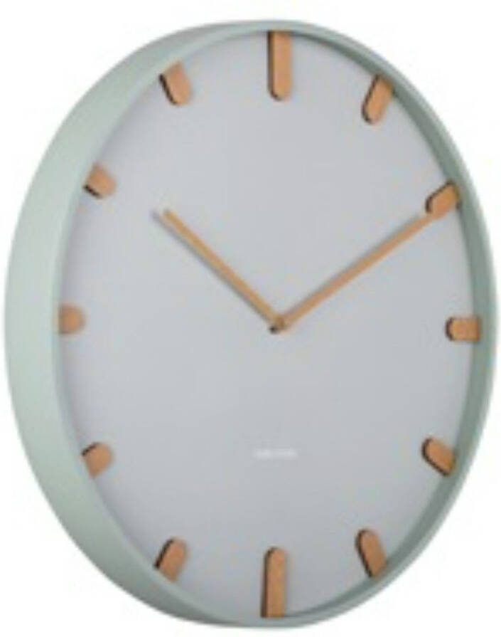 Karlsson Wandklok Grace Groen Ø40cm Wandklok Modern