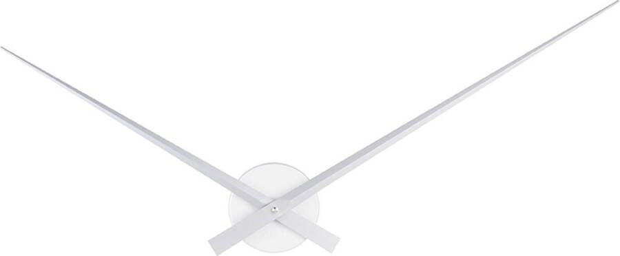 Karlsson Wandklok Little Big Time Aluminium Ø77cm Zilverkleurig