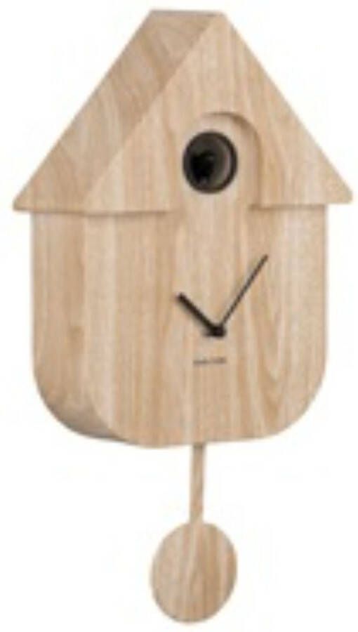 Karlsson Wandklok Modern Cuckoo Naturel 8.5x21.5x41cm Wandklok Modern - Foto 2