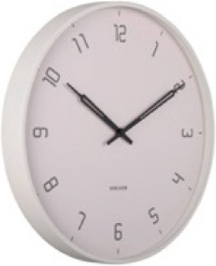 Karlsson Wandklok Stark Grijs Ø40cm Wandklok Modern