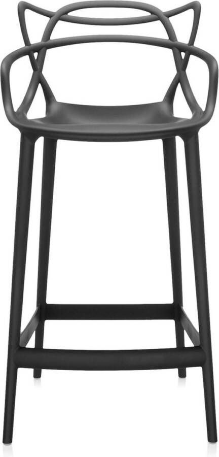 Kartell Masters Barkruk 65 cm Zwart