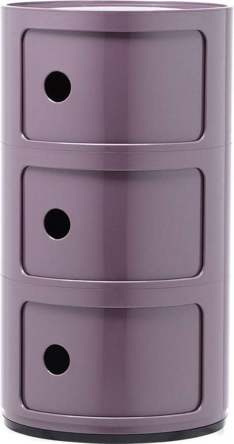 Kartell Componibili Kast 3 Modules Violet