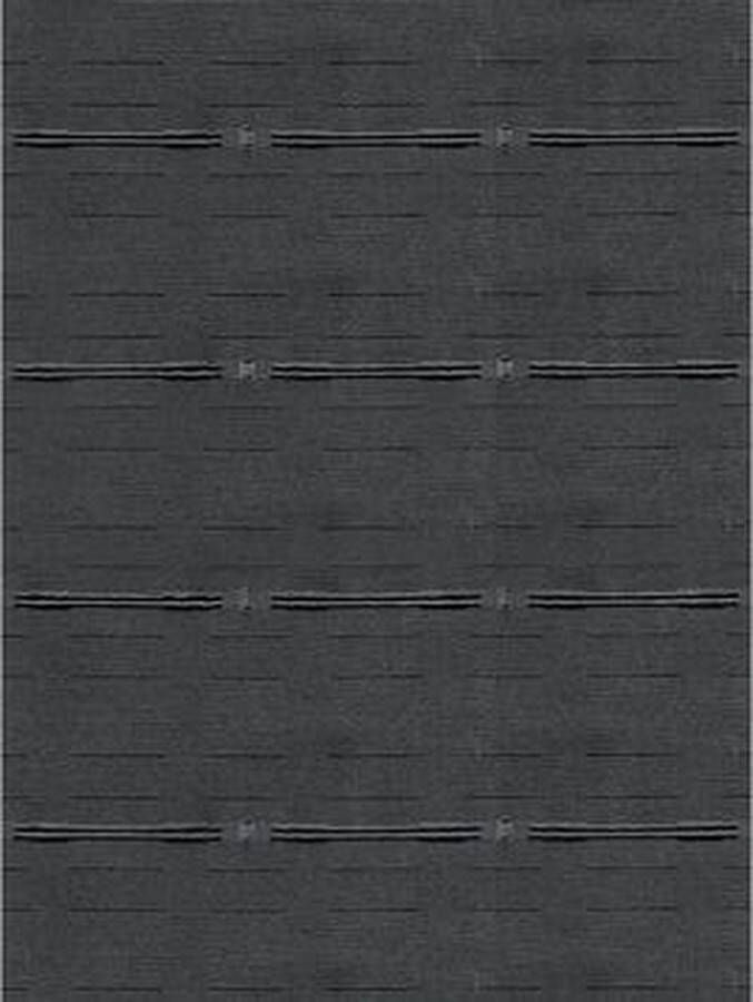 Karwei vouwgordijn taupe zwart antraciet (5125) 100 x 180 cm