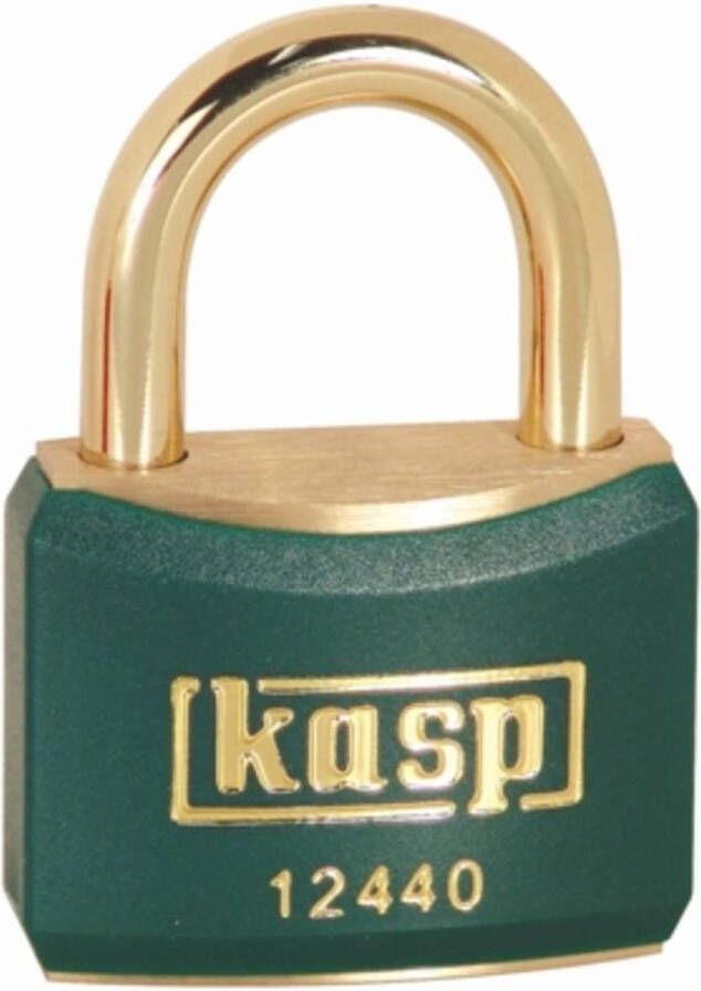 Kasp K12440GREA1 Hangslot 40 mm Gelijksluitend Goud-geel Sleutelslot