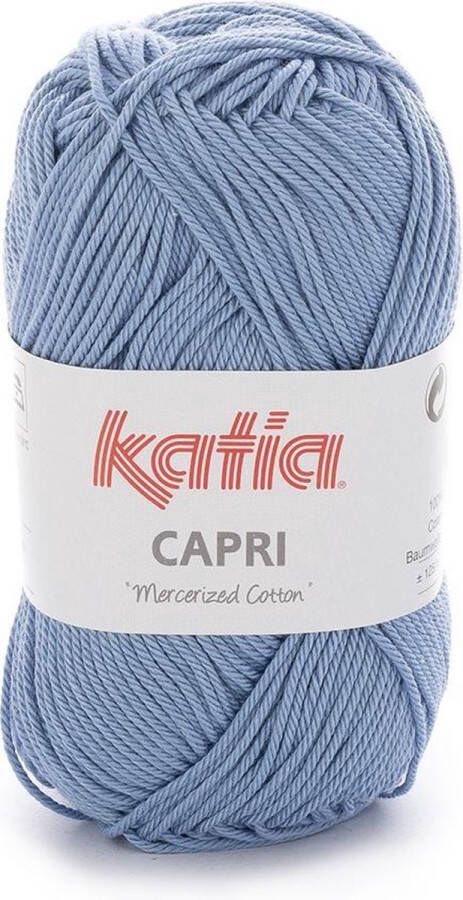 Katia Capri kleur 103 Jeans 50 gr. = 125 m. 100% katoen