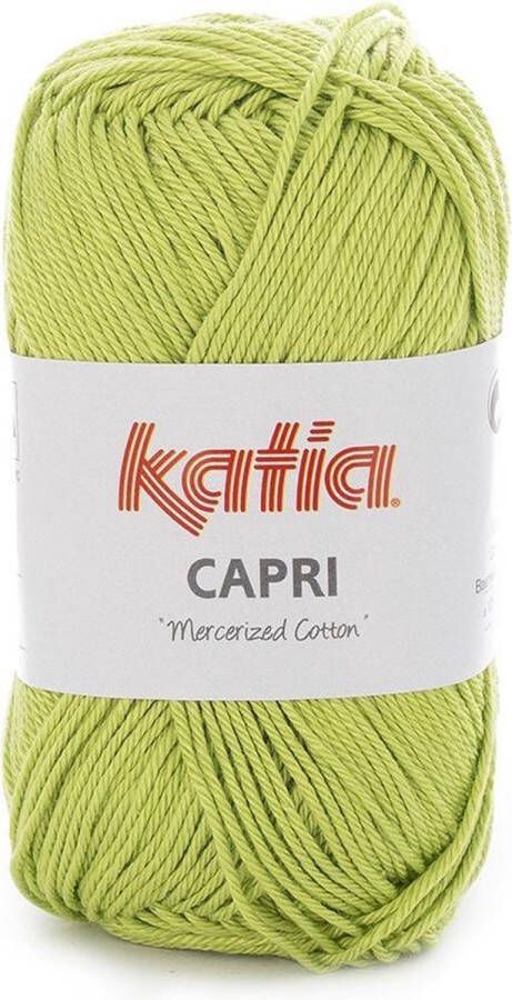 Katia Capri kleur 105 Pistache 50 gr. = 125 m. 100% katoen