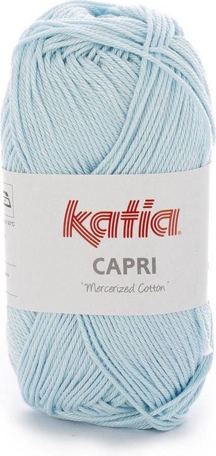 Katia Capri kleur 117 Hemelsblauw 50 gr. = 125 m. 100% katoen