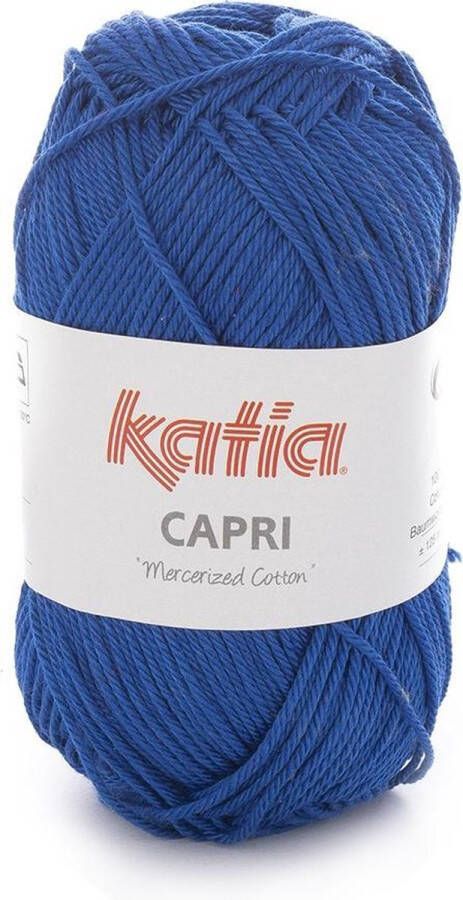 Katia Capri kleur 146 Nachtblauw 50 gr. = 125 m. 100% katoen