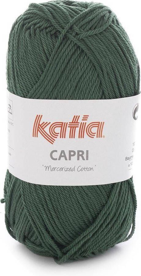 Katia Capri kleur 156 Flessegroen 50 gr. = 125 m. 100% katoen