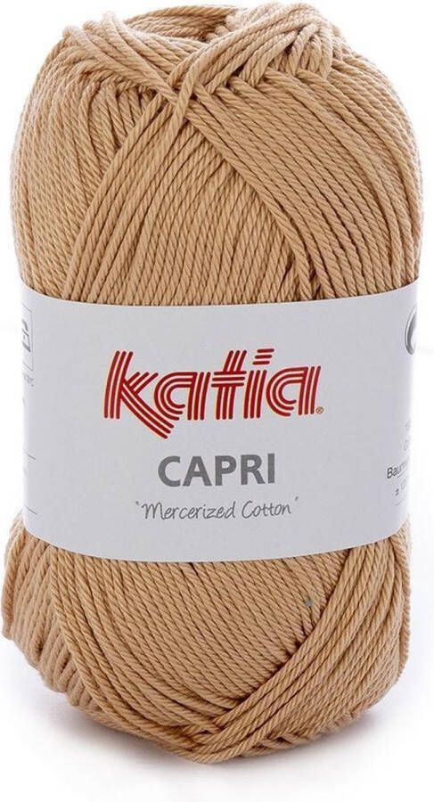 Katia Capri kleur 167 Zalmoranje 50 gr. = 125 m. 100% katoen