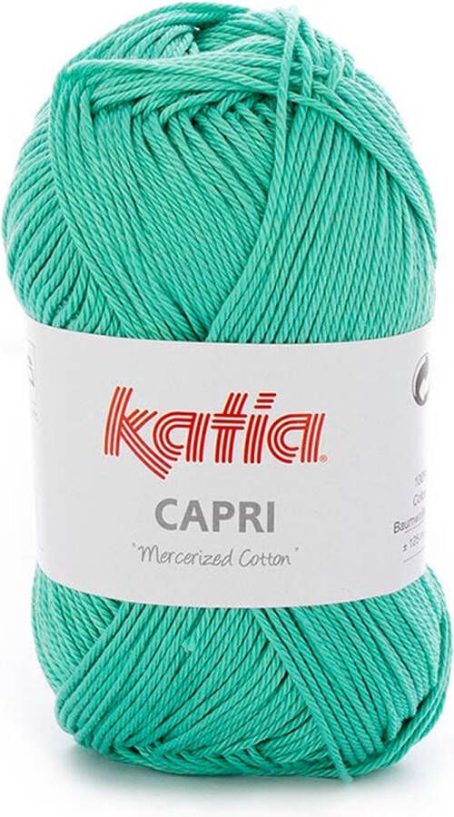 Katia Capri kleur 171 Menta 50 gr. = 125 m. 100% katoen