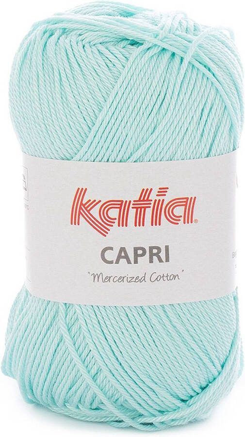 Katia Capri kleur 83 Witgroen 50 gr. = 125 m. 100% katoen