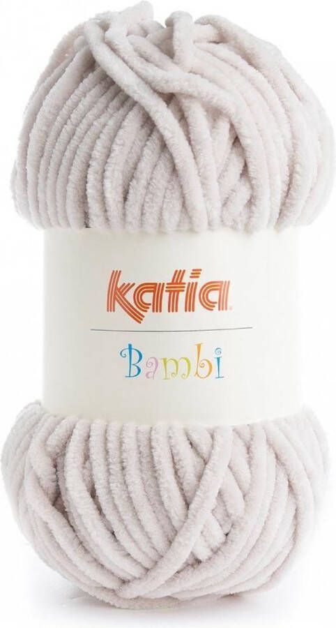 Katia Fluwelen Garen Bambi Zeer Licht Oudroze pluche haakgaren breien haken breigaren haken voor interieur haken voor baby super zacht fluweel wol velvet wol fluwelen garen breiwol chenille garen