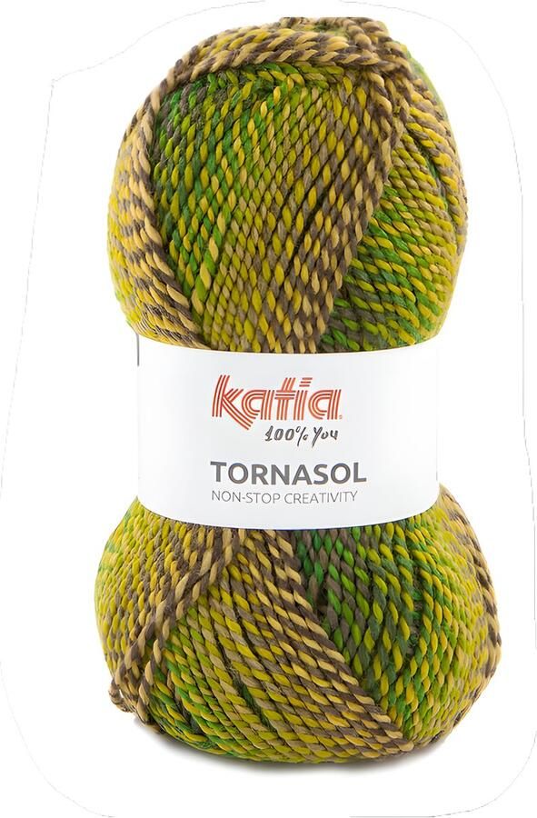 Katia breigaren Tornasol nr. 53 100gr. Groen-Bruin-Oker