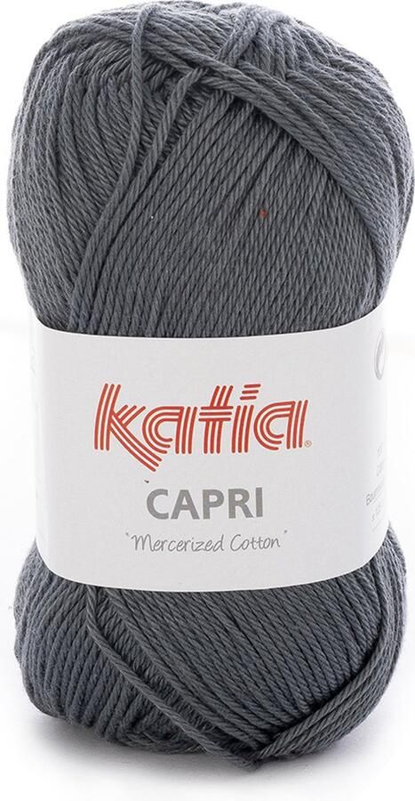 Katia Capri 82152 donkergrijs Katoen Garen