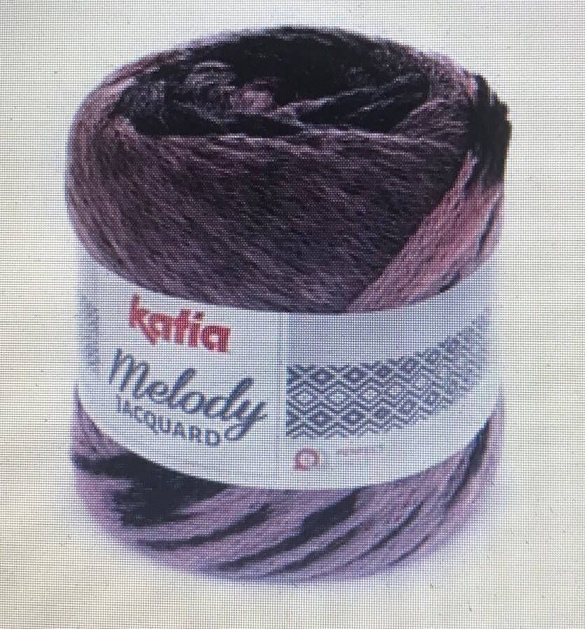 Katia MELODY ROZE-ZWART PER 3 STUKS