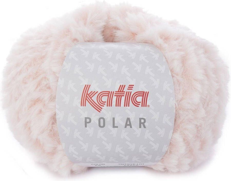 Katia Polar Garen Roze + gratis patroon sjaal en kraag pluche haakgaren breigaren breien deken breien deken haken haken voor interieur haken voor baby superzacht fluweel velvet wol fluwelen garen breiwol